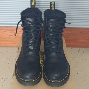 Dr Martens Serena Black Color Boot Size 7